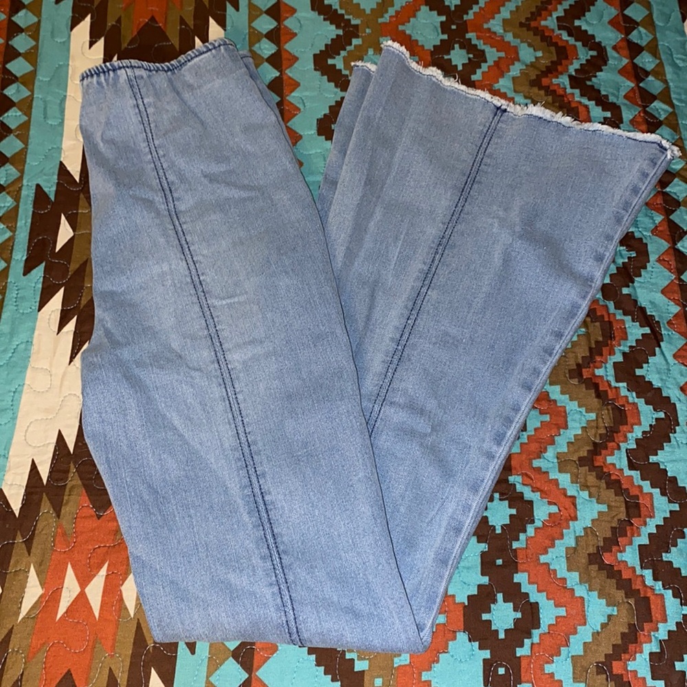 Women's bell bottom jeans
